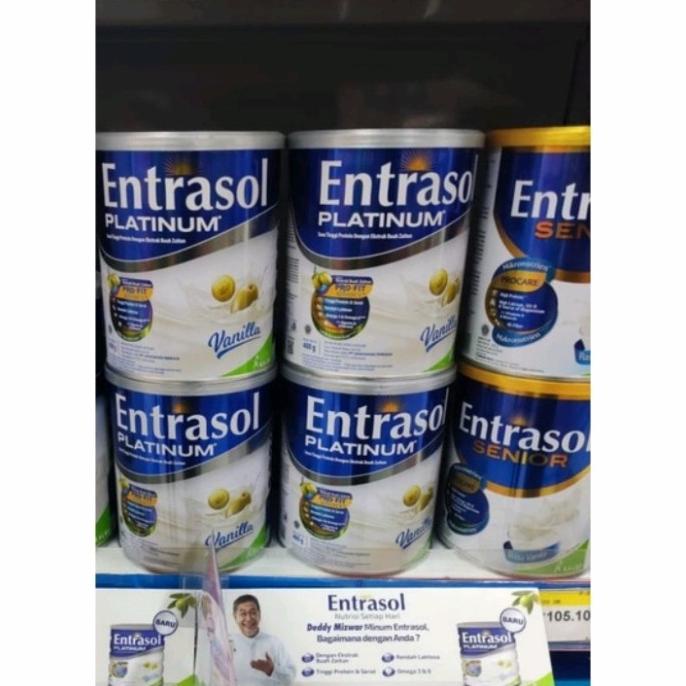 

[ COD ] entrasol platinum 800gr vanilla