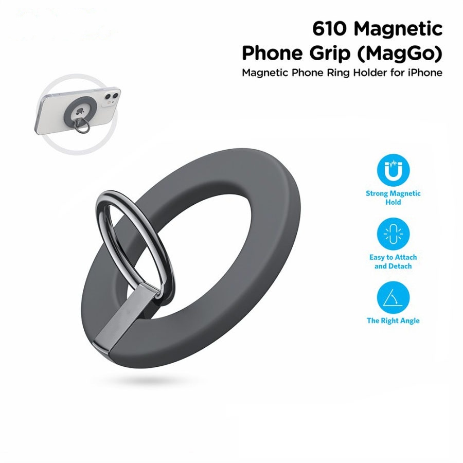 Ring Holder Magnetik Adjustable Untuk iPhone 14 / 13 / 12