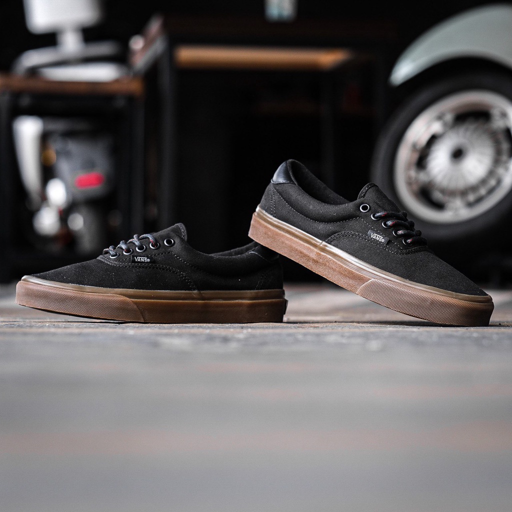 VANS ERA 59 HIKING BLACK/GUM ORIGINAL 100%