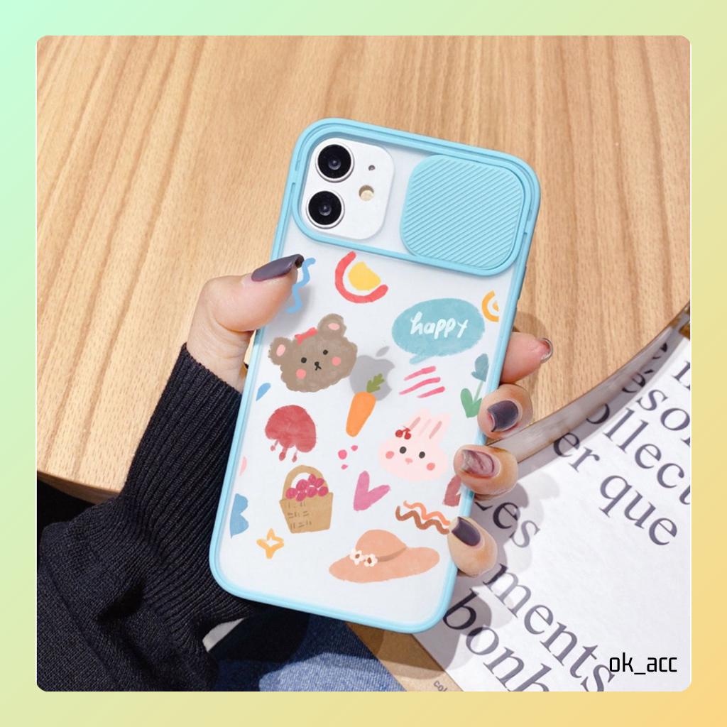 JUAL Softcase Motif Cover Kamera DD01 for Vivo Y11 Y12 Y15 Y17 Y51 2020 Y91 Y93 Y95 Y91C