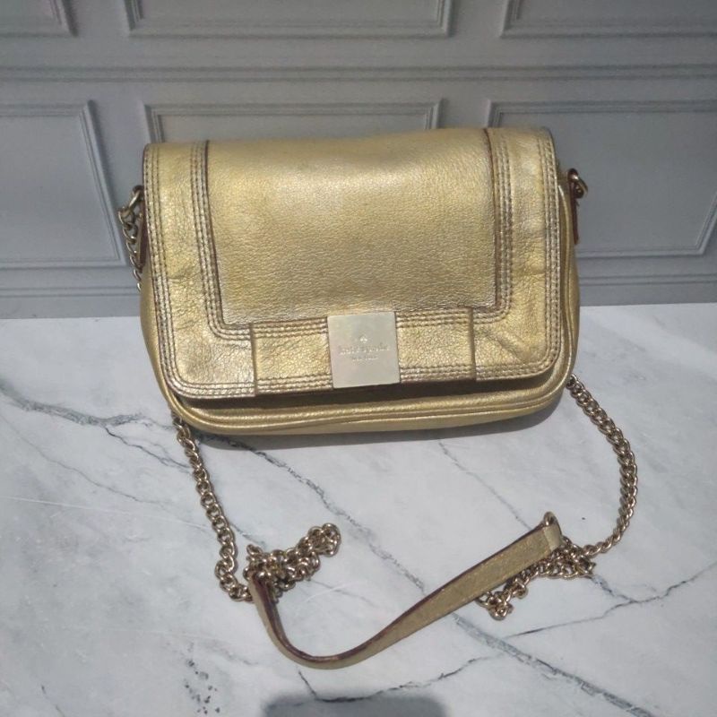 Preloved Kate Spade leather crossbody bag