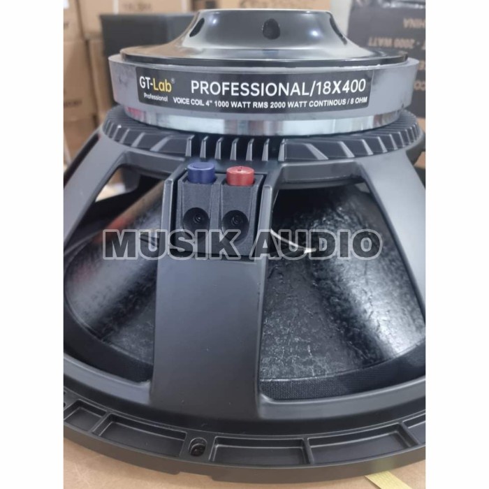 Speaker Komponen RDW GT LAB 18X400 18 X400 X 400 coil 4 inch 18in
