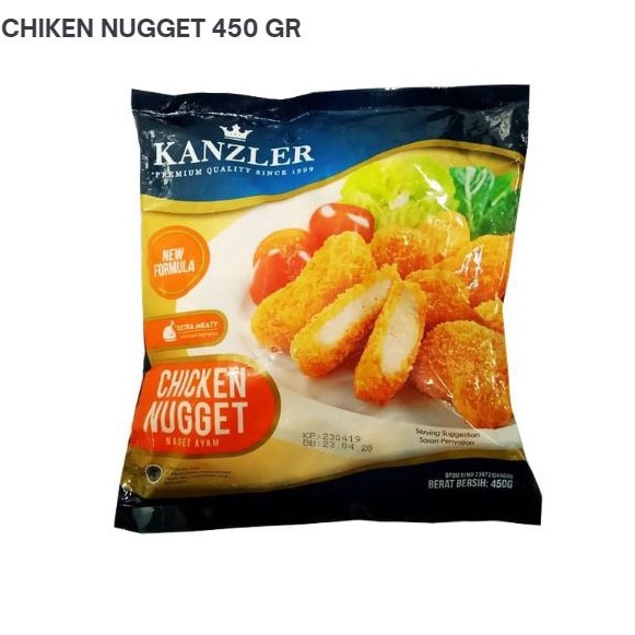 

KANZLER CHIKEN NUGGET 450 GR NUGGET AYAM SEDAP - NUGET ENAK