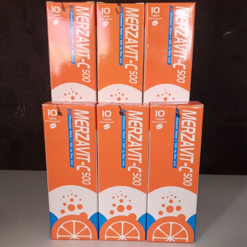 Merzavit C-500 Effervescent 10'Tab