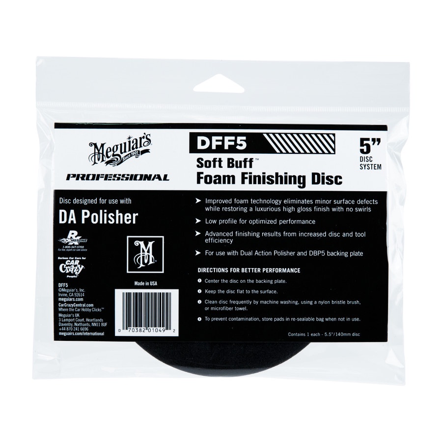 Meguiars - Meguiars Soft Buff DA 5 Foam Polishing DFF5