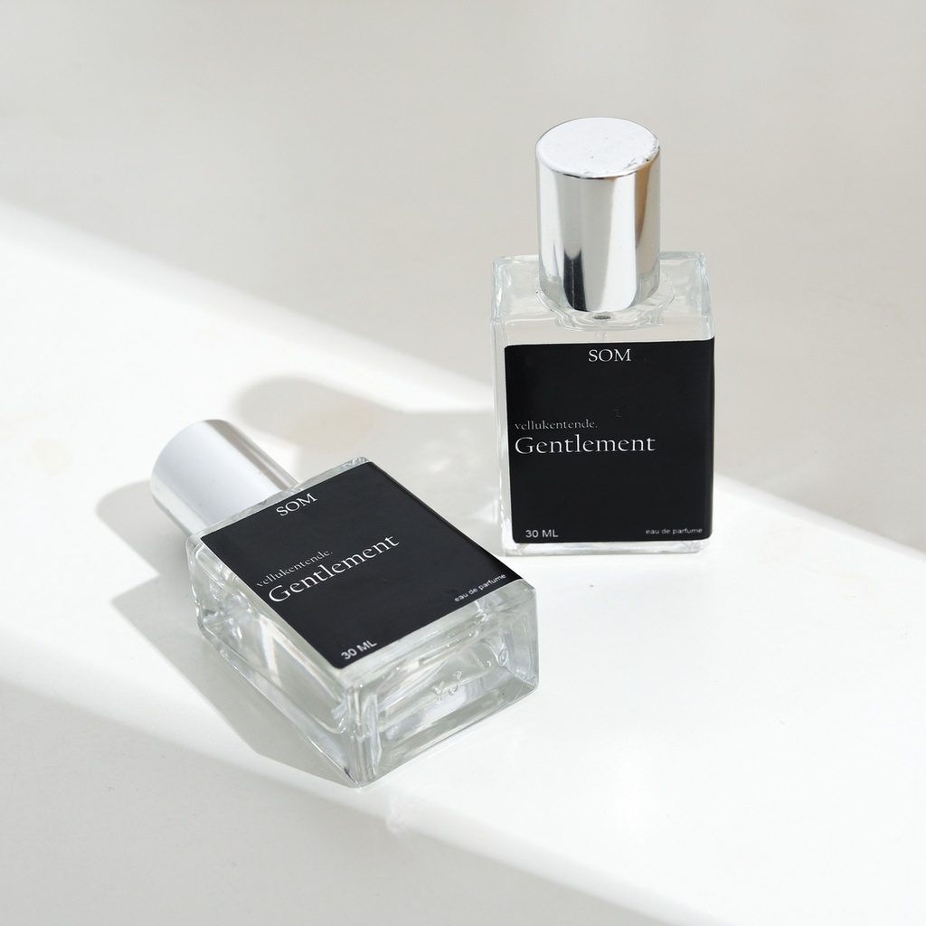 Som Parfume- Parfum Pria Wangi Tahan Lama Aroma Gentlemen  / Minyak Wangi Pria Non Alkohol 100% Terj