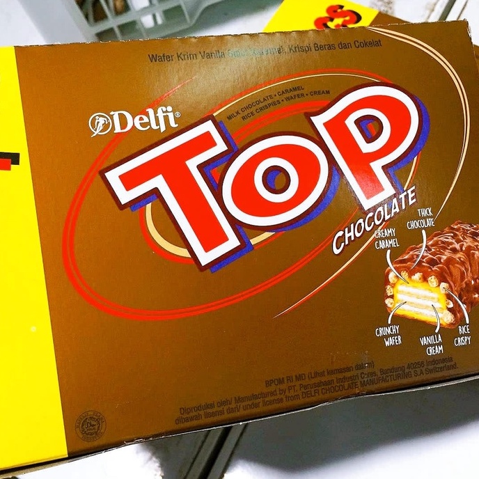 

Delfi Wafer TOP - Wafer Caramel Krispi Beras dan Cokelat - Pilih Rasa