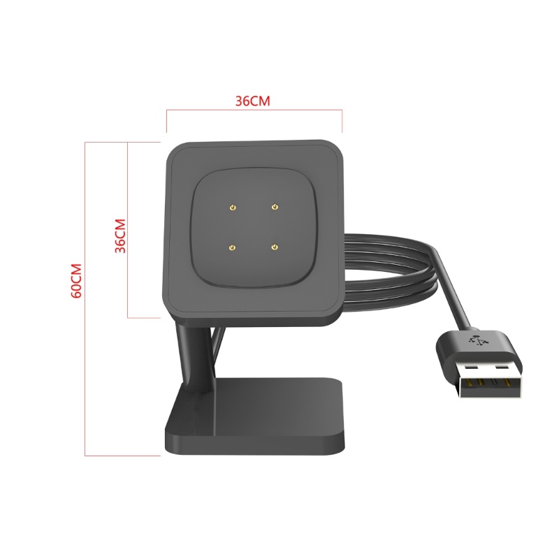 Btsg Power Adapter Charger Stand Kabel Pengisian USB Dock Bracket Untuk Versa4.3/Sense