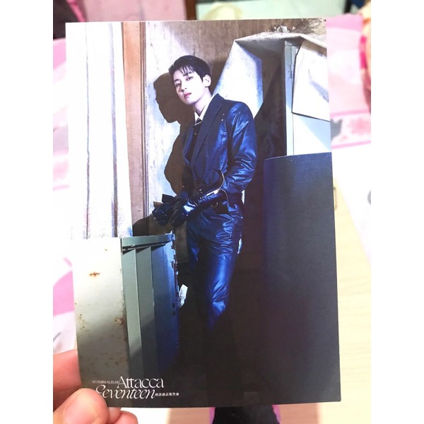 ❌ (BOOKED) Seventeen Wonwoo Postcard Attaca ❌
