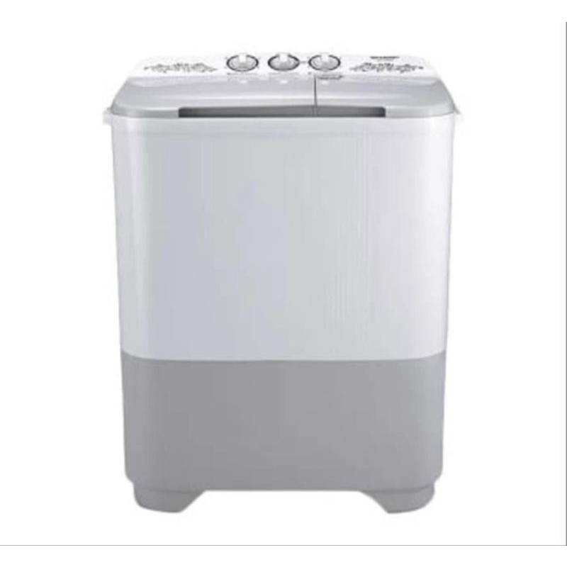 MESIN CUCI SHARP EST 80MW - MESIN CUCI 2 TABUNG SHARP 8KG - SHARP MESIN CUCI 8KG - MESIN CUCI MURAH 