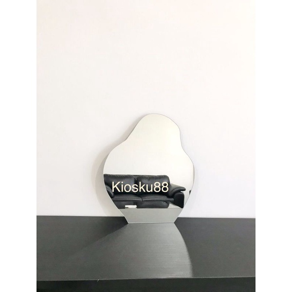 Cermin Aesthetic Gantung Dinding Mirror Astetik Rias Dekorasi