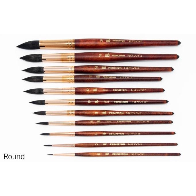 

[COD] Princeton Neptune Round 4750R Watercolor Brush BIG SALE Kode 1203