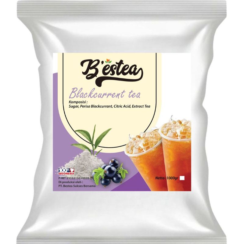 

blackcurrent tea bestea powder drink 1kg