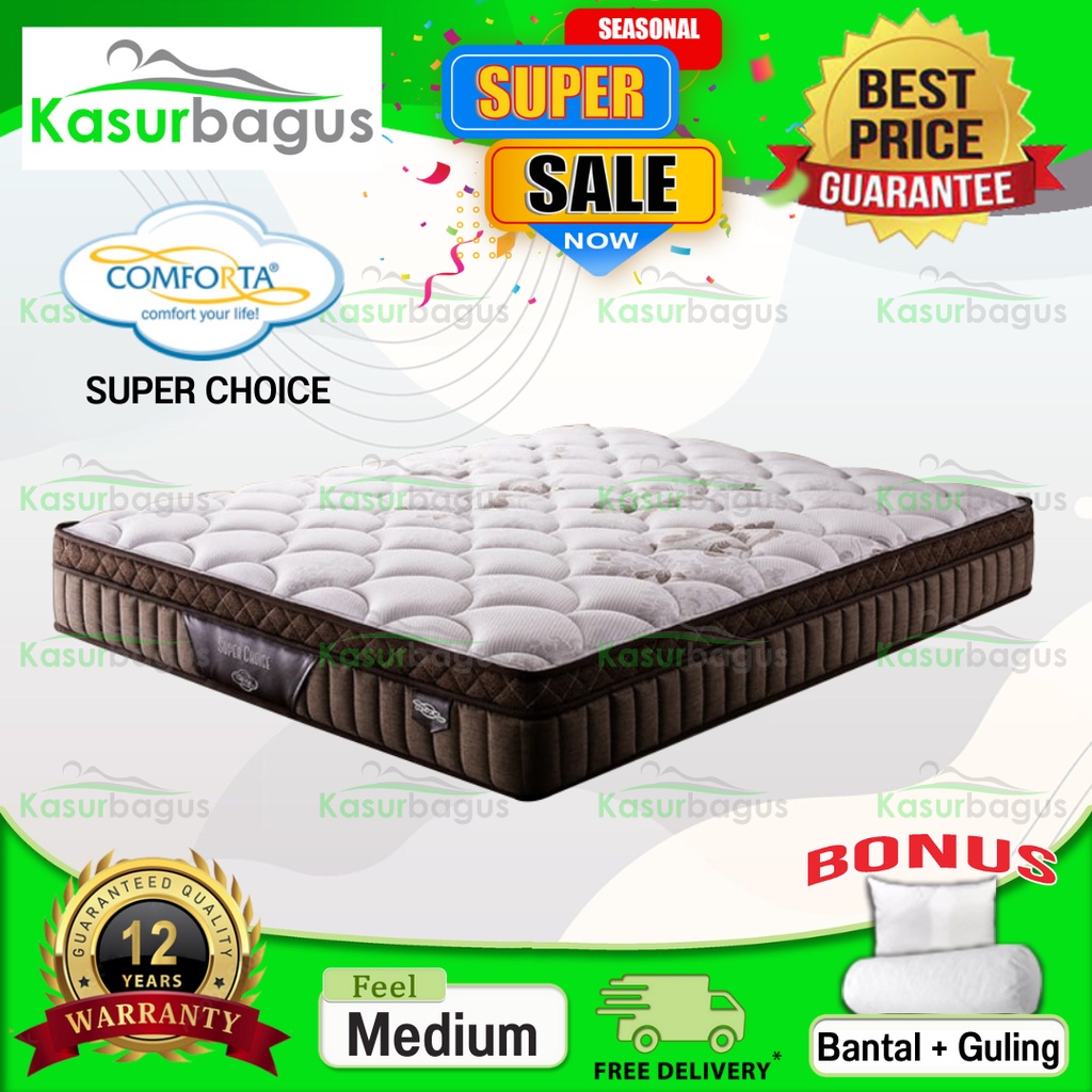 Comforta Kasur Springbed Super Choice - Kasur Saja 100x200