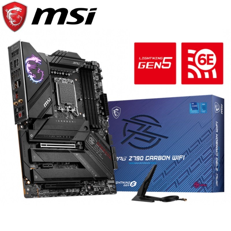 MSI MPG Z790 CARBON WIFI DDR5 - Intel Motherboard LGA1700