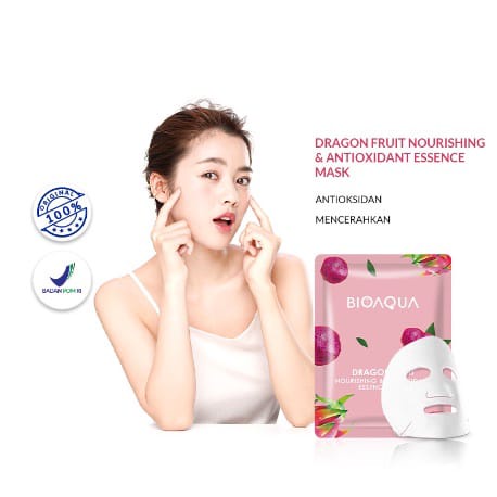 BIOAQUA ESSENCE MASK ECTRACT FRUIT AND VEGETABLE