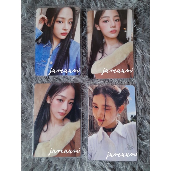 OFFICIAL PHOTO CARD NEWJEANS NWJNS MINJI DANIELLE WEVERSE WV A B C LIMITED BAG BUNS MINJI HANNI HAER