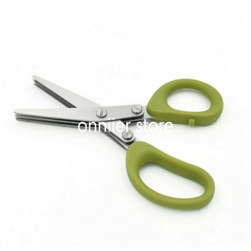 Gunting Dapur 3 Lapis Kitchen Scissors Gunting Serbaguna