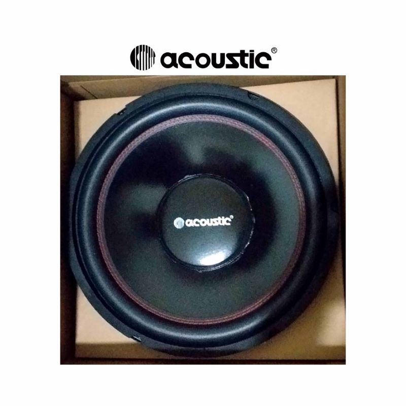 Subwoofer Acoustic AC1281 Subwoofer 12 Inchi Double Coil