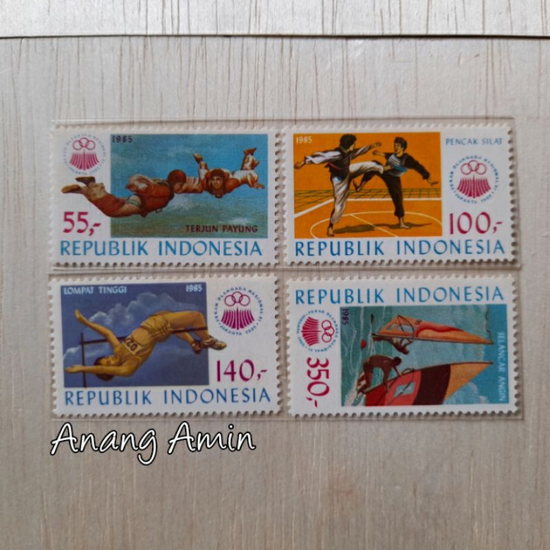 

LOT.F109 PRANGKO INDONESIA I-319 4V PON XI 1985