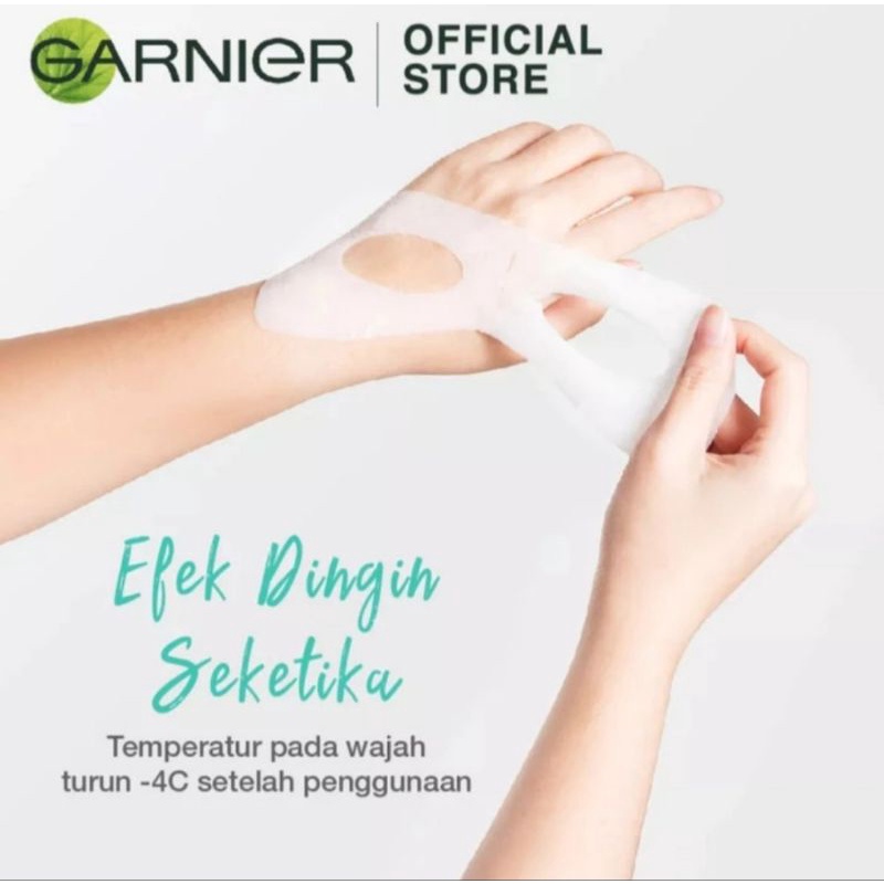 GARNIER HYDRA BOMB EYE SERUM MASK MASKER MATA