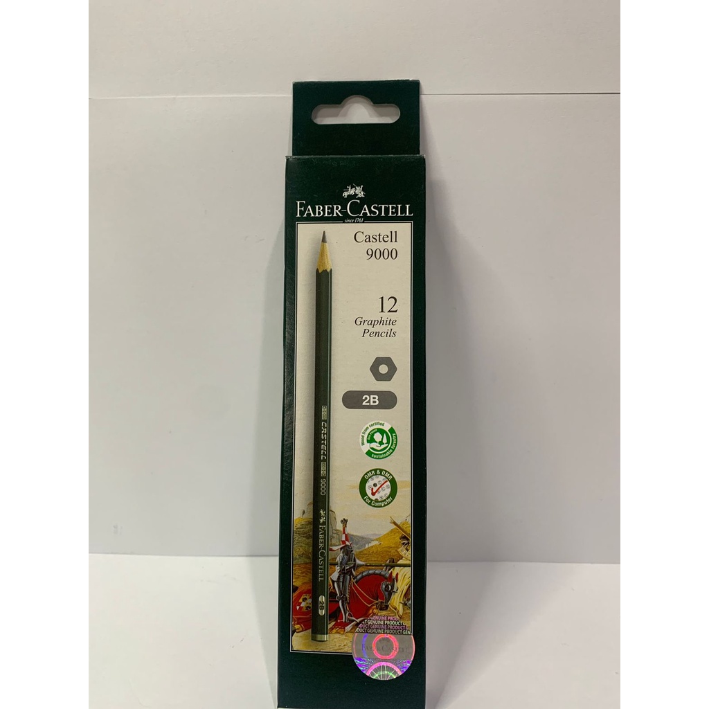 

Pensil 2 B Faber Castle 9000