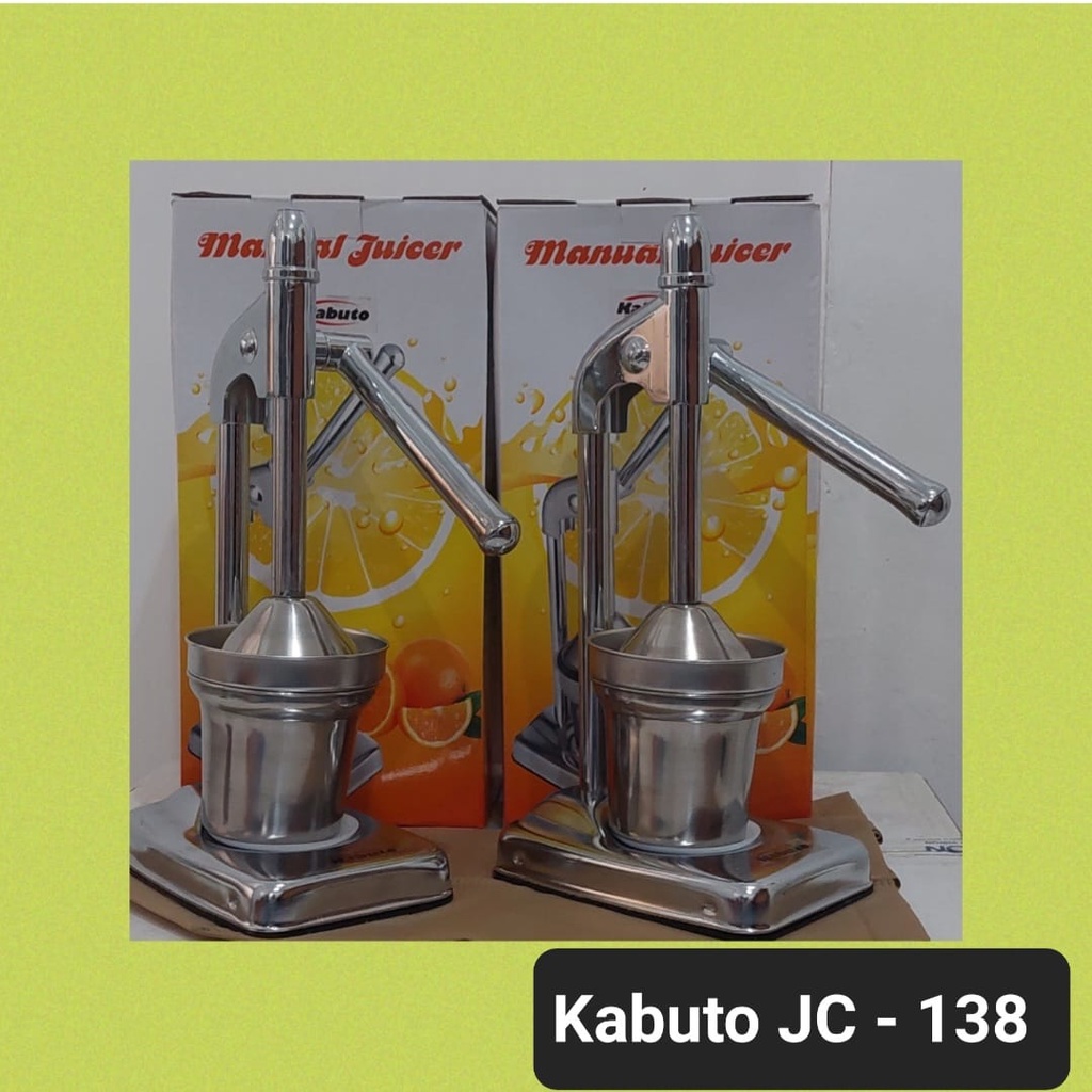 Perasan jeruk Kabuto JC-138 alat press jeruk stainless