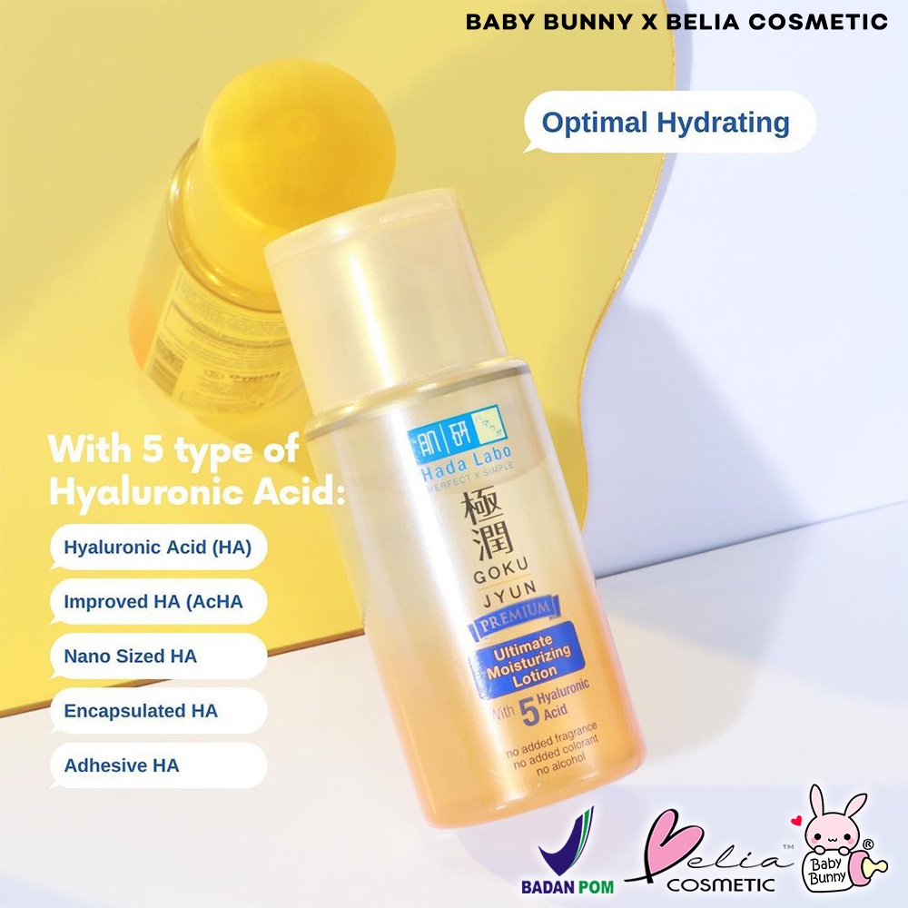 ❤ BELIA ❤ HADA LABO All Series | Gokujyun | ShiroJyun | GokuJyun Alpha | Face Wash | Cleansing Oil | Lotion | Essence | Whitening Cream | BPOM