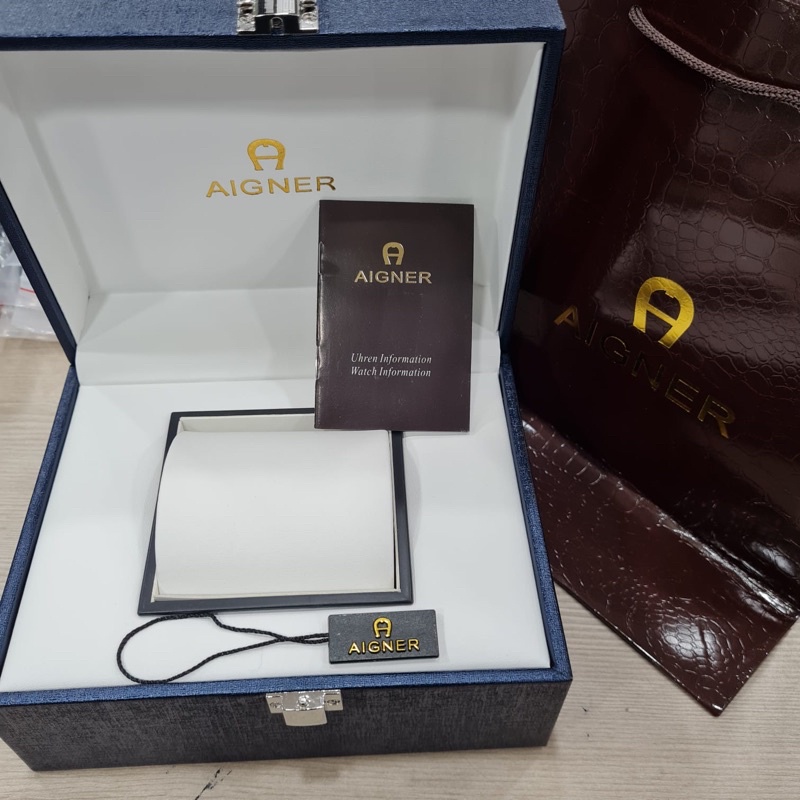 box original AIGNER + paper bag
