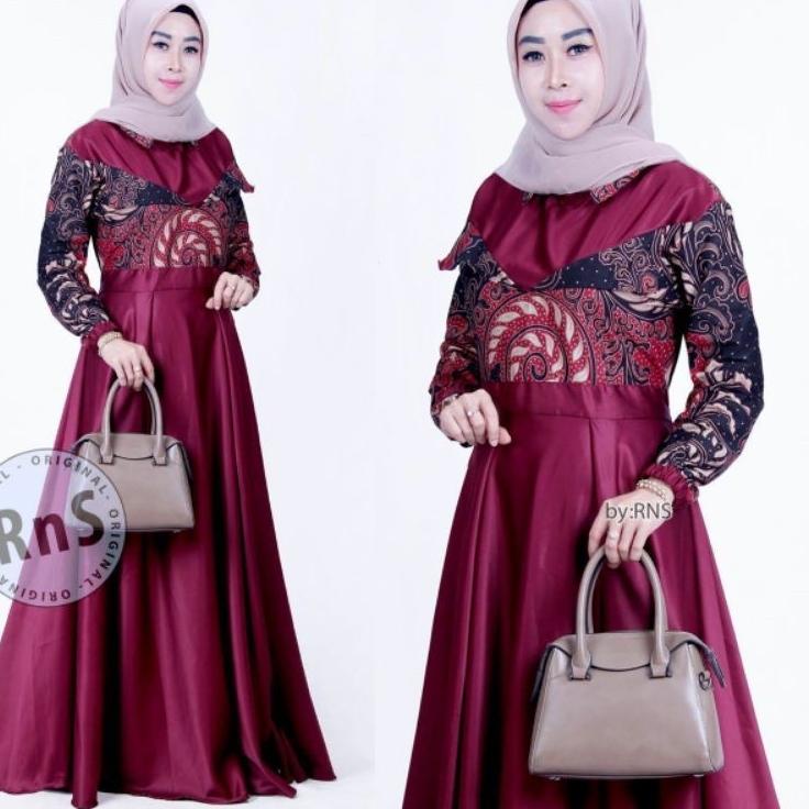 Batik couple keluarga modernset couple batik keluarga gamis jumbo velvet navy / Baju batik keluarga2