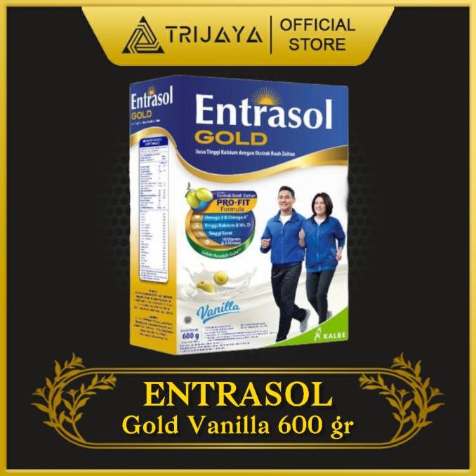 

[ COD ] ENTRASOL GOLD VANILA VANILLA 600 GR ( 2X300 GR )