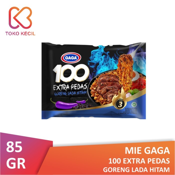 

NEW Mie Gaga 100 Ekstra Pedas Goreng Lada Hitam 85gr