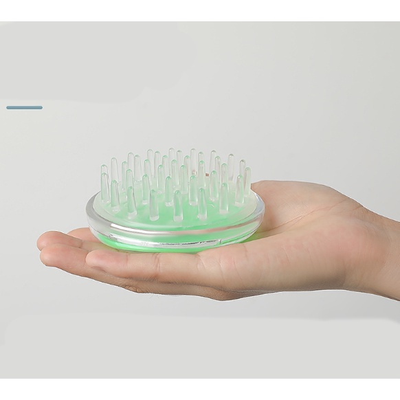 ❤ IJN ❤ Sikat Mandi Silikon Sikat Kepala Keramas Shower Brush / Spons Mandi Sisir Keramas
