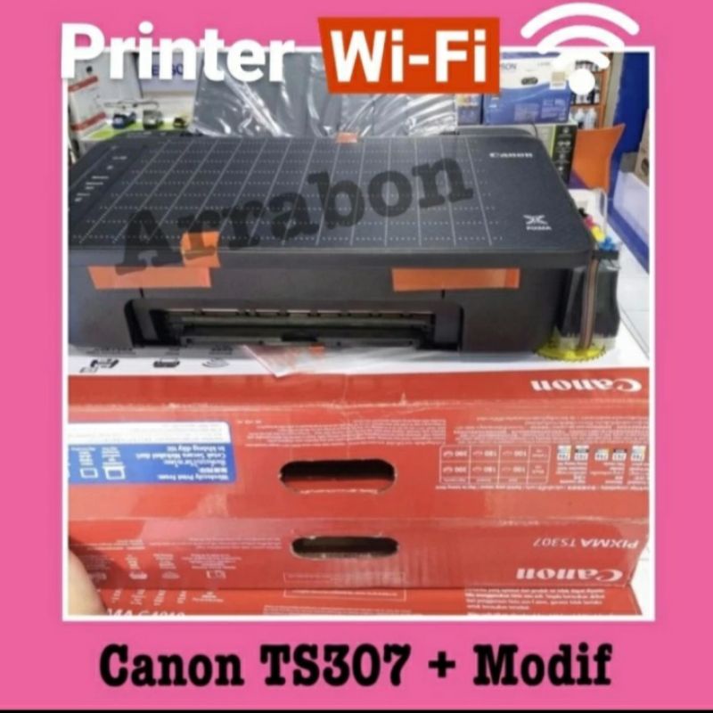 Printer Canon Ts307/ts 307 + Modif/Infus Wifi