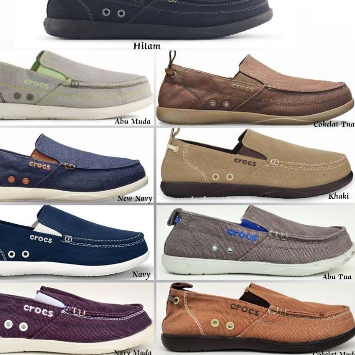 Sepatu Crocs Walu Man / Sepatu Crocs Best Seller / Crocs Pria / Sepatu Slip On Pria