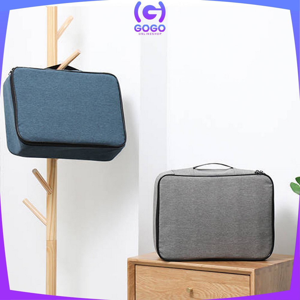 GOGO-C515 C516 Tas Dokumen Multifungsi / Tempat Penyimpanan Sertifikat File Dokumen Penting / Storage bag Travel Portable