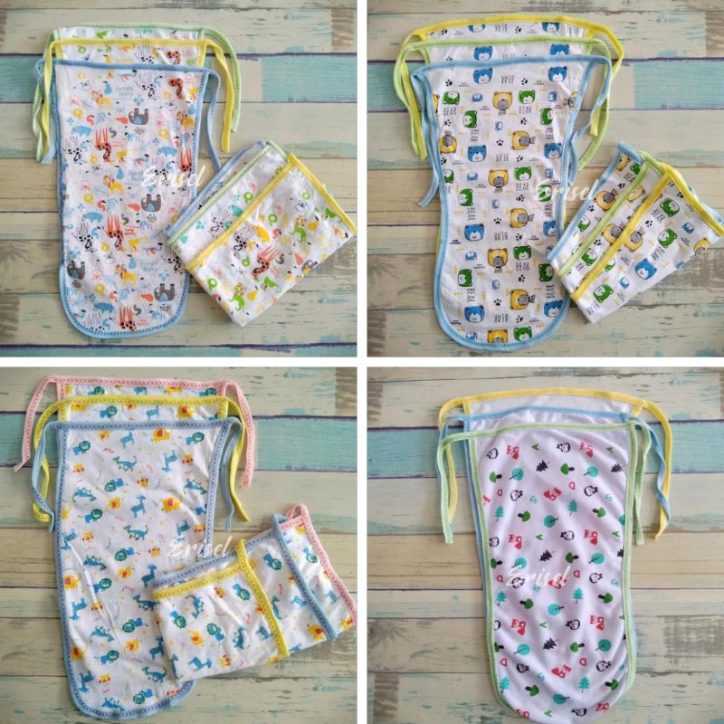 12 Pcs Popok Tali Kain Bayi Baru Lahir