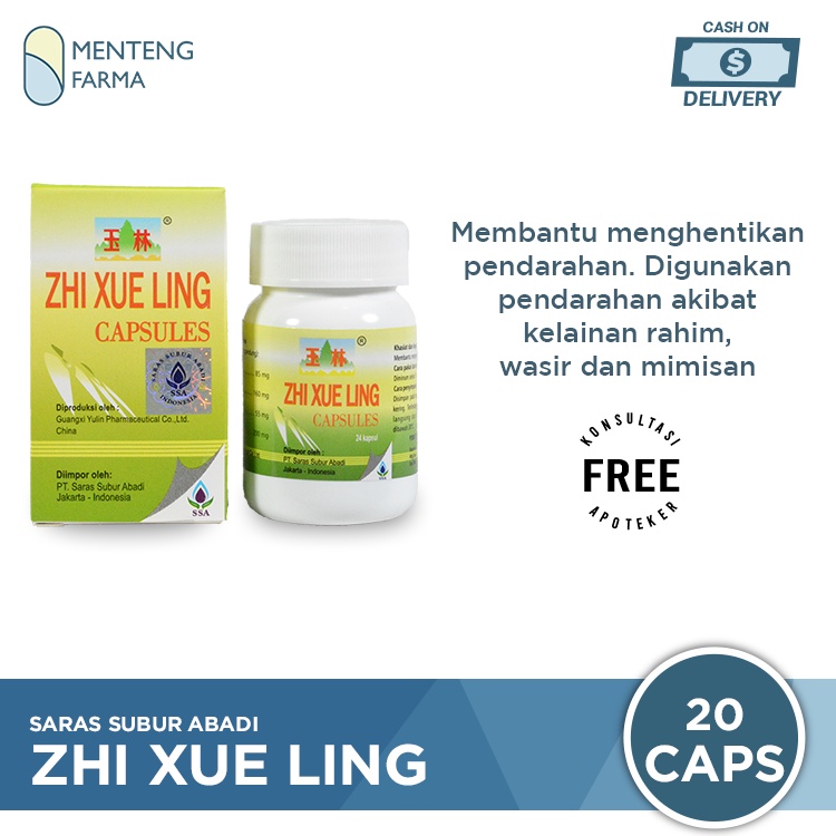 Zhi Xue Ling Capsule - Menghentikan Pendarahan Wasir / Melahirkan