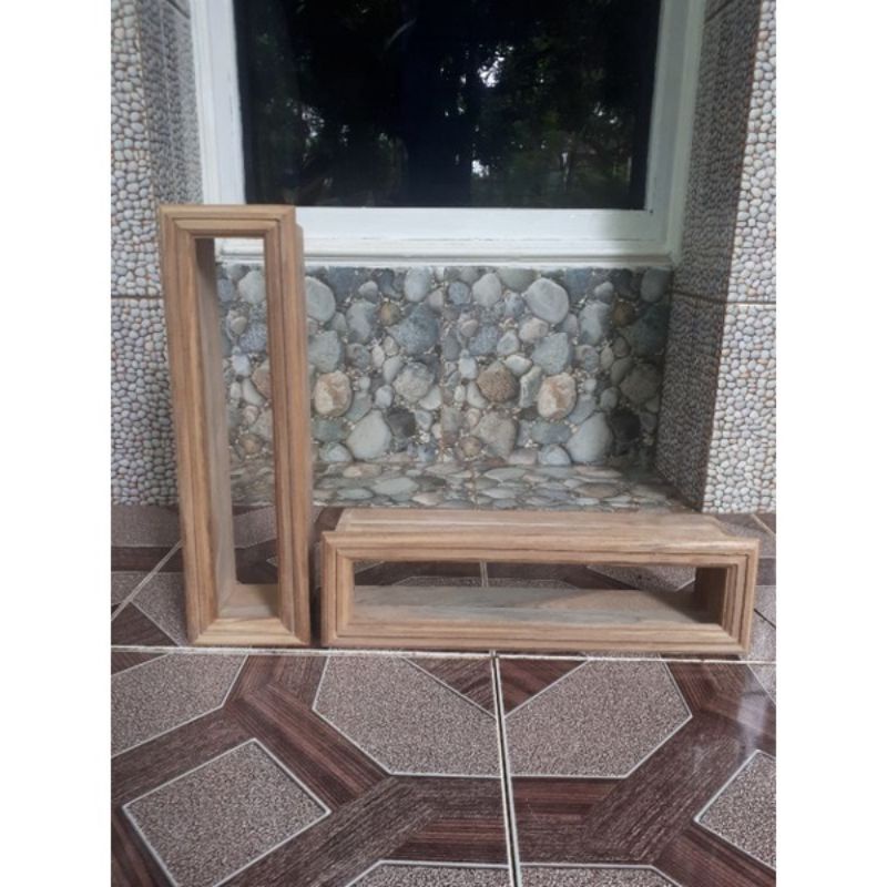 LOSTER KAYU JATI 50cmx10cm / VENTILASI UDARA KAYU JATI ASLI