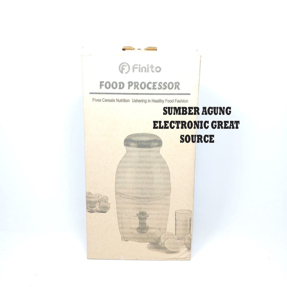 Finito Food Processor JY500 Chopper Daging Sayur Bawang Saos Cabe Buah