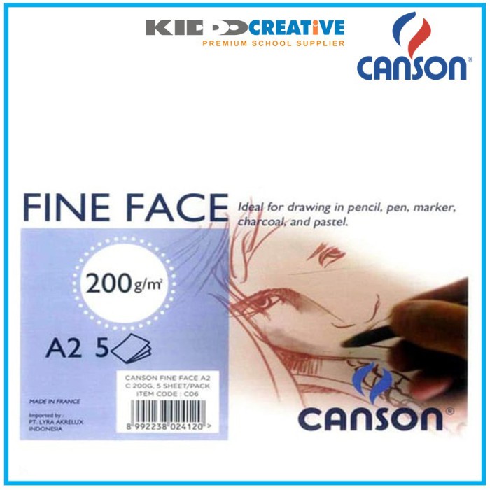 

Gaya Canson Fine Face A2 C 110, 200G Hot Sale