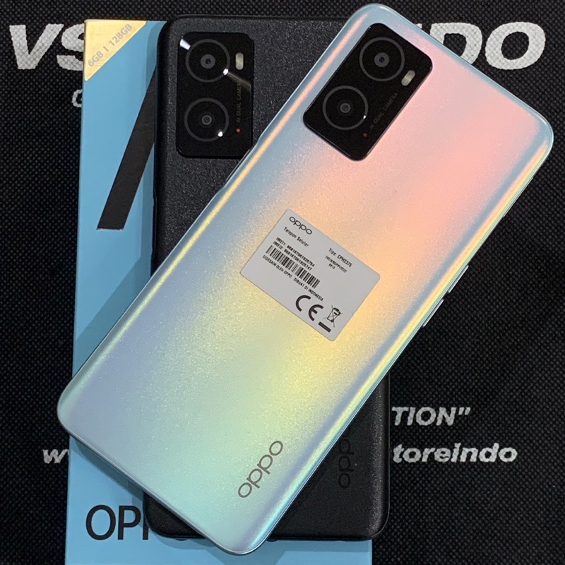 Oppo A76 6/128 GB Ex Resmi Oppo Indonesia Second Bekas Seken Original