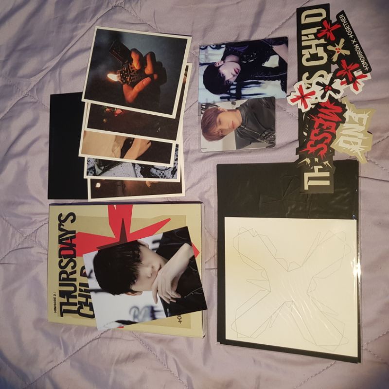 album txt minisode 2 : thursday's child pc beomgyu lenti taehyun fullset unsealed
