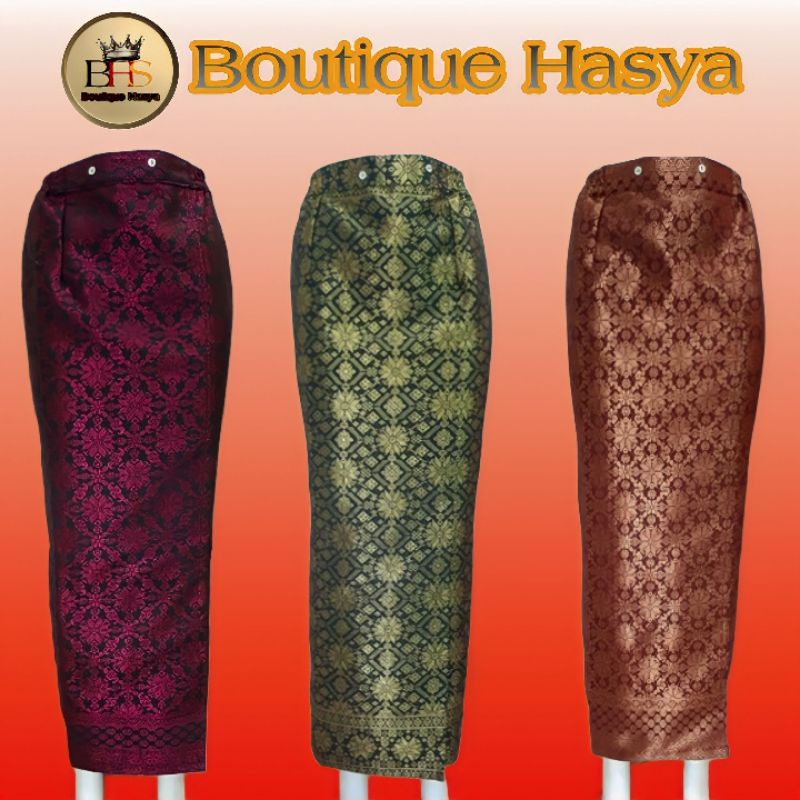 Rok Songket Jadi Rok Songket Span Rok Songket Batik Rok Songket Pesta