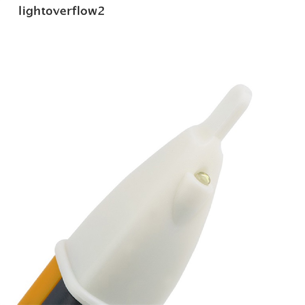 (lightoverflow2) Pena Tester Sensor Tegangan Listrik Non-Kontak AC 90-1000V Dengan Lampu LED (ID)
