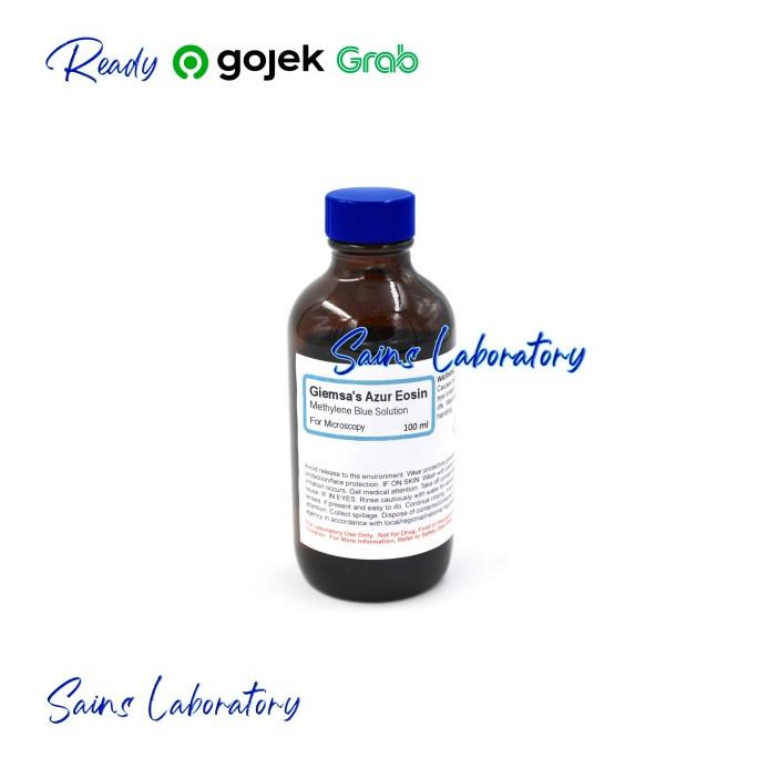 Giemsa's Azur Eosin Methylene Blue Solution 100 ml Giemsa Stain Merck