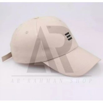 [TERLARIS] TOPI BASEBALL BORDIR THREE LINES TRENDY STYLISH KUALITAS PREMIUM