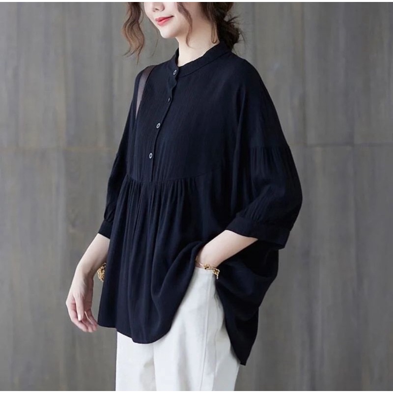 SUSAN BLOUSE RAYON TWILL