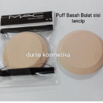 REMBUK PUFF BEDAK BASAH TEBAL BULAT SISI LANCIP ( 1 PCS )