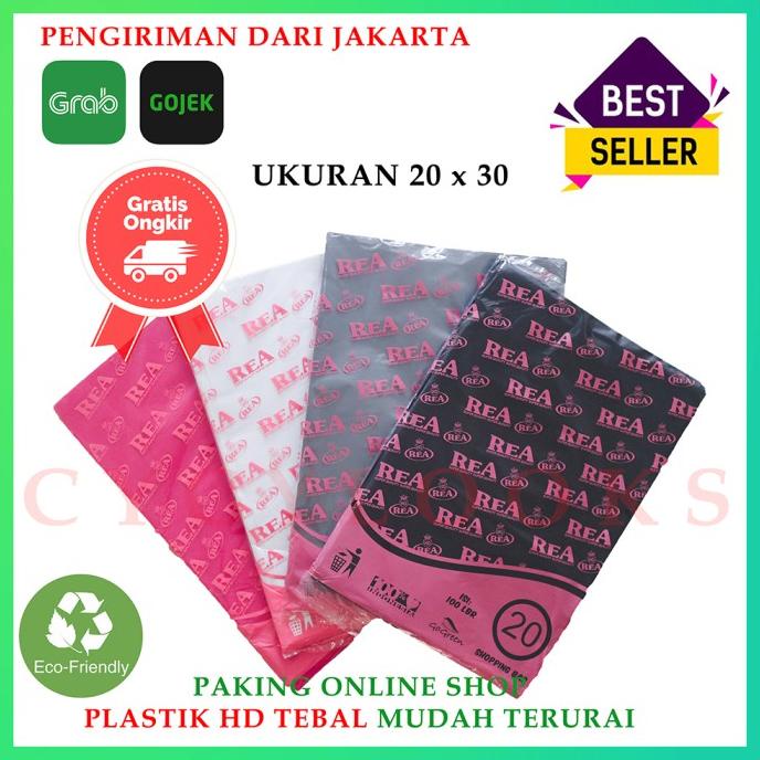 

Kantong Plastik HD Bungkus Tebal Tanpa Plong Packing Online Shop 20x30